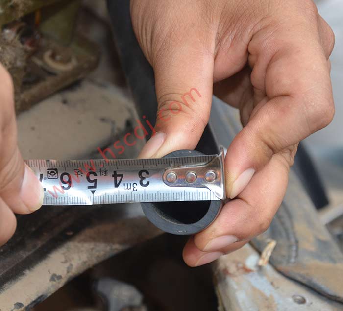 測量水管喉箍管子